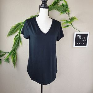 Mossimo Black V-neck T-shirt